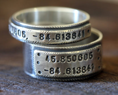 Wedding Ring Set Personalized Wedding Bands