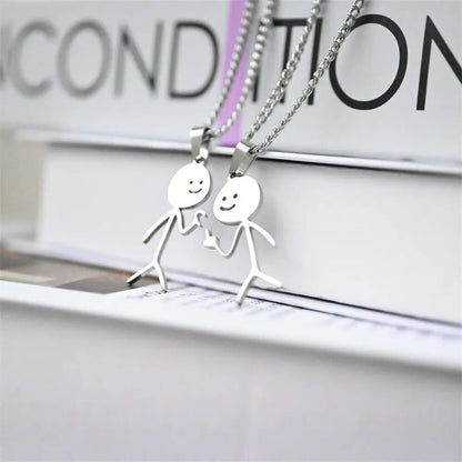MIDDLE FINGER OR HALF LOVE NECKLACE