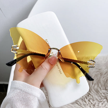 Gradient Color Butterfly Sunglasses