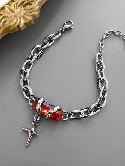 For Love - Titanium Steel Star Wrap Bracelet