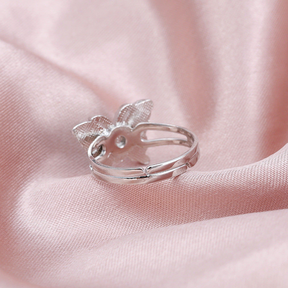 Temperature Sensing Color Changing Butterfly Ring