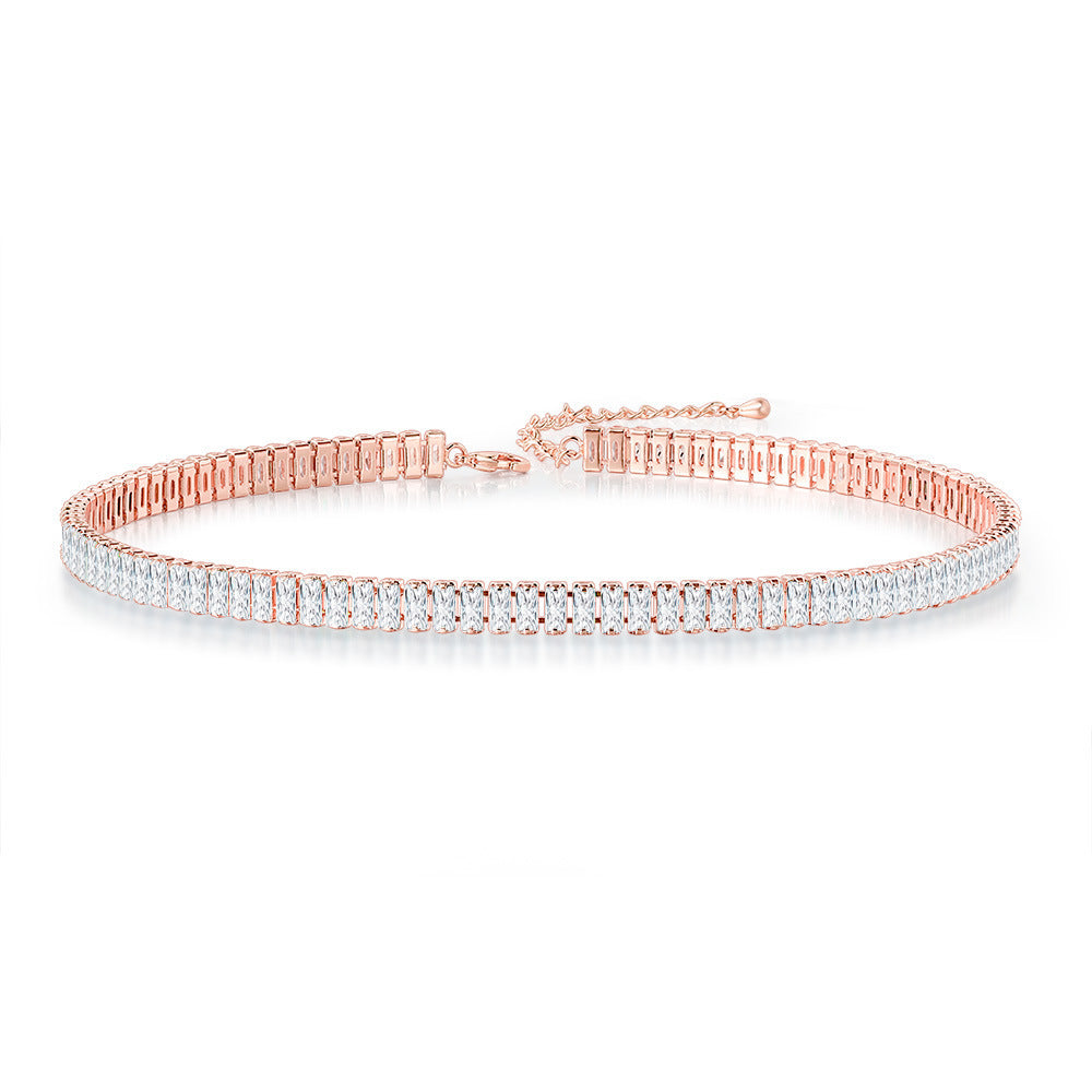 🌈Colorful Zircon Tennis Choker