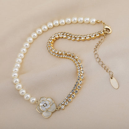 🌸Pearl Camellia Necklace