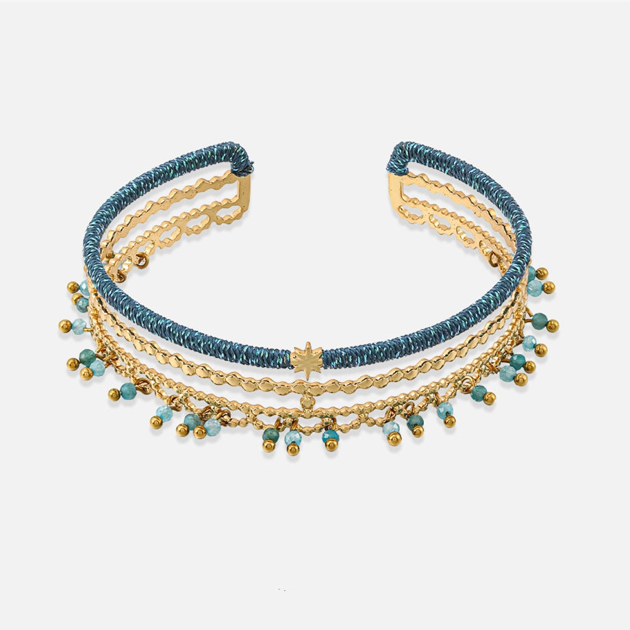 🌊Ocean Breeze Boho Cuff Bracelet- Bring the Ocean With You
