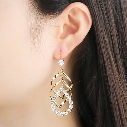 💐 Mother's Day Pre-Sale 💝- Lrregular Geometric Spiral Earrings