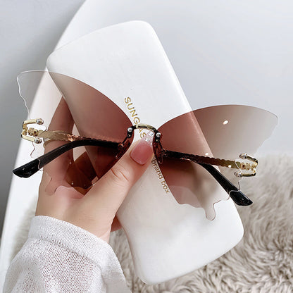 Gradient Color Butterfly Sunglasses