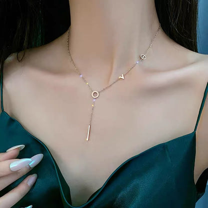 L-O-V-E Long Chain Necklace