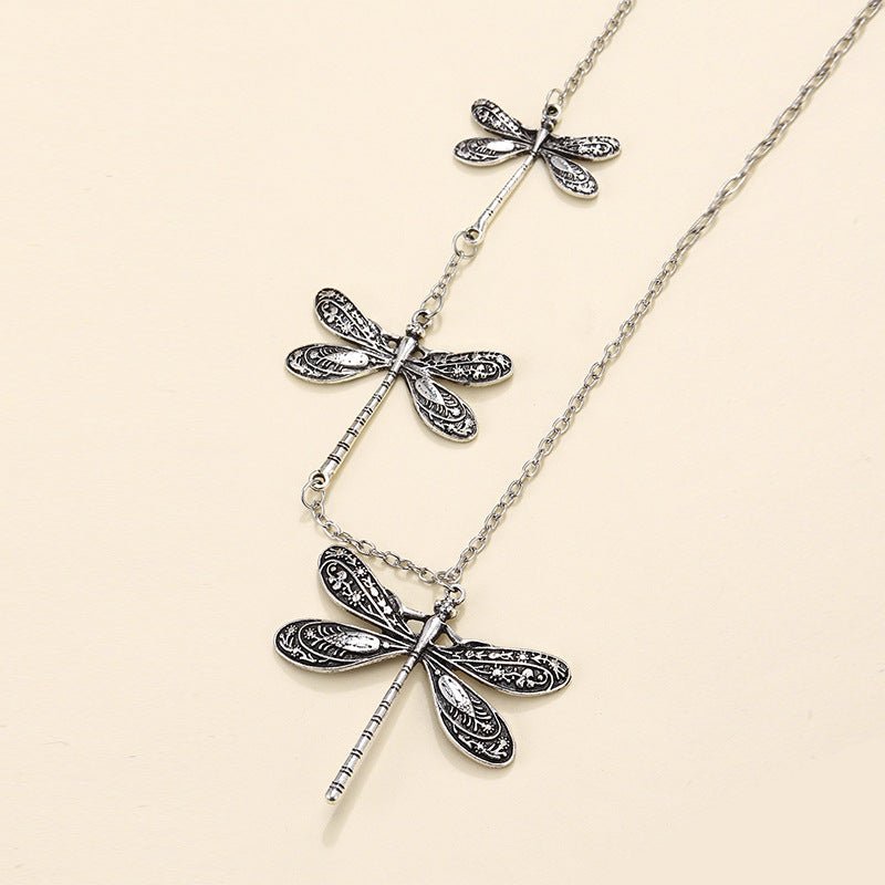 Vintage Dragonfly Necklace