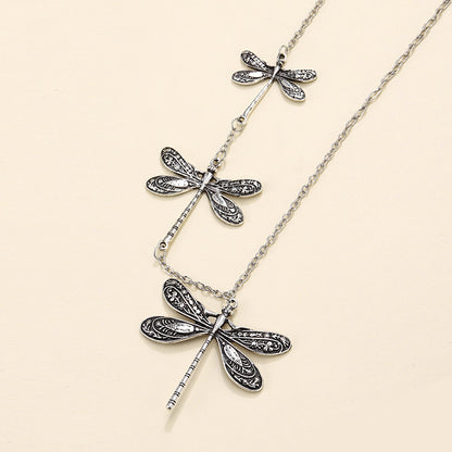 Vintage Dragonfly Necklace