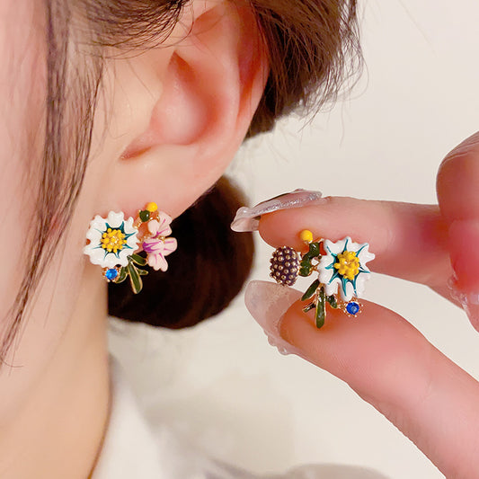 💐 Mother'Day Pre-Sale 💝- Daisy Flower Earrings