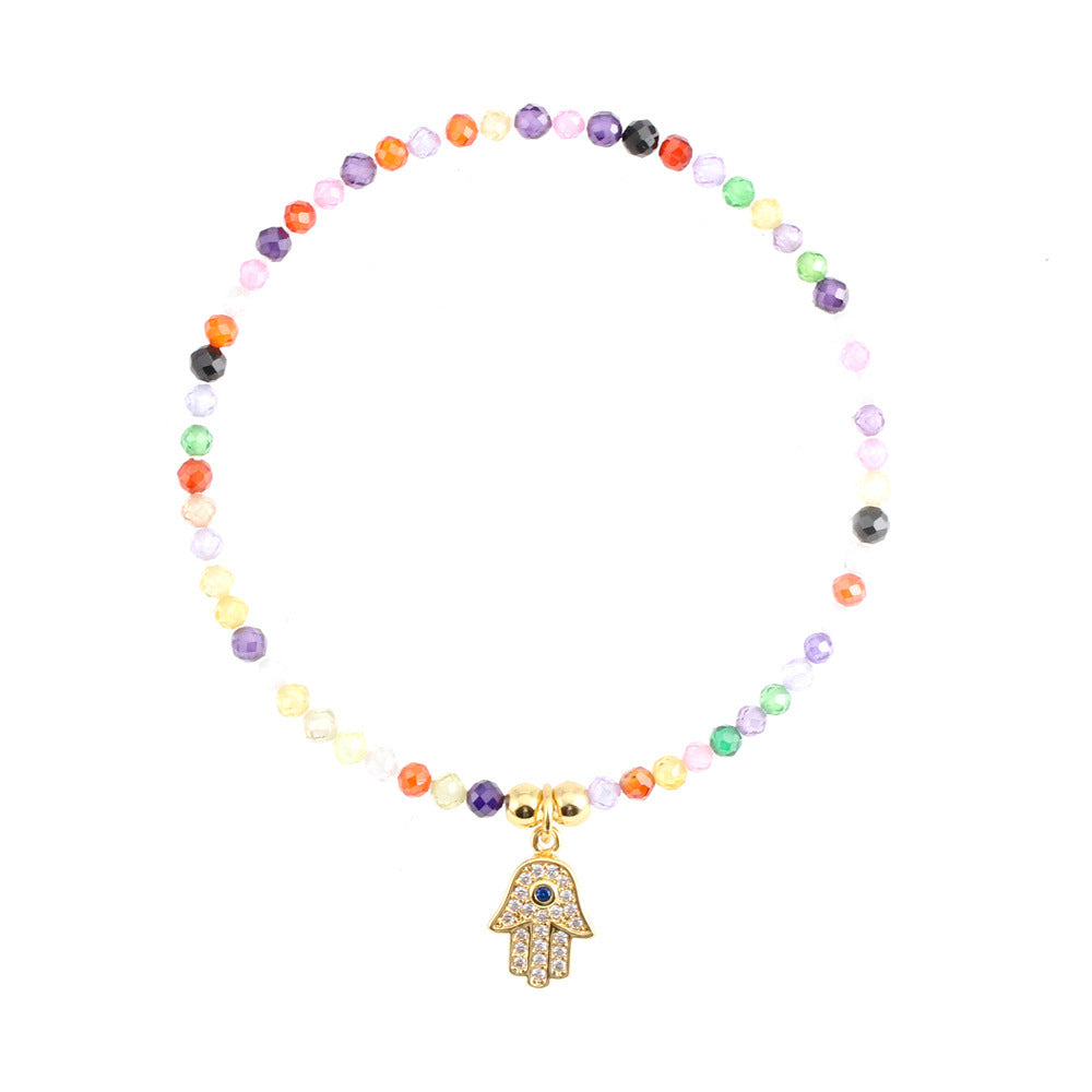 Mixed Color Handmade Stretch Bracelet