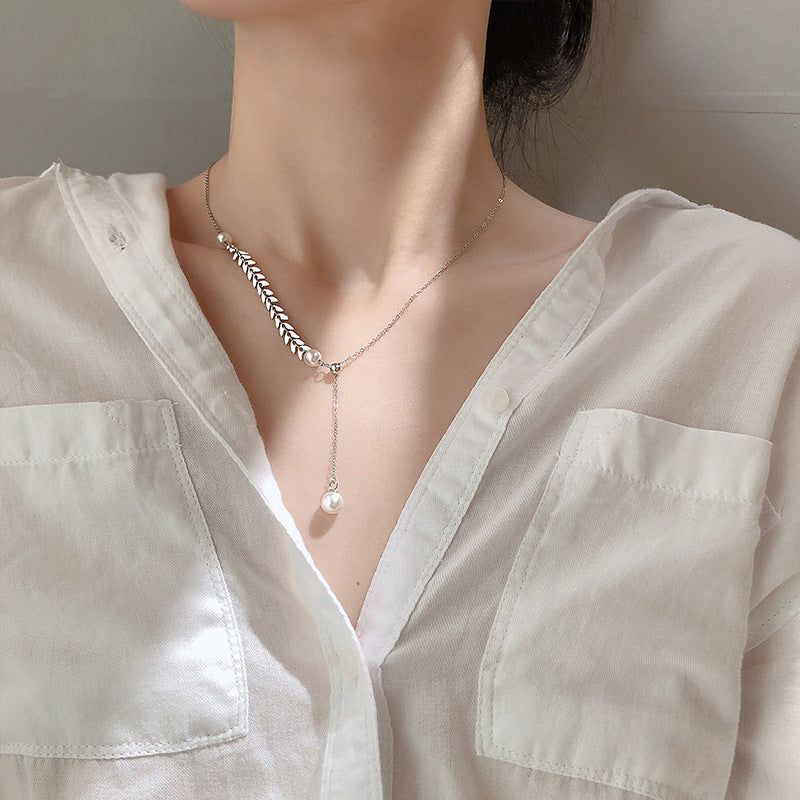 🌾Wheat Pearl Necklace