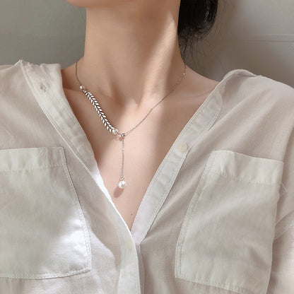 🌾Wheat Pearl Necklace