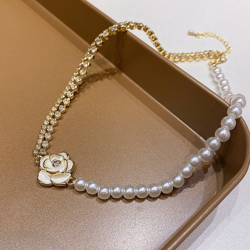 🌸Pearl Camellia Necklace