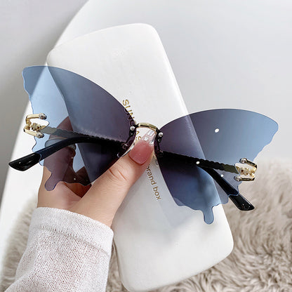 Gradient Color Butterfly Sunglasses