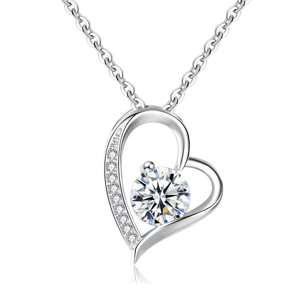 For My Unbiological Daughter -You Are Always In My Heart Necklace