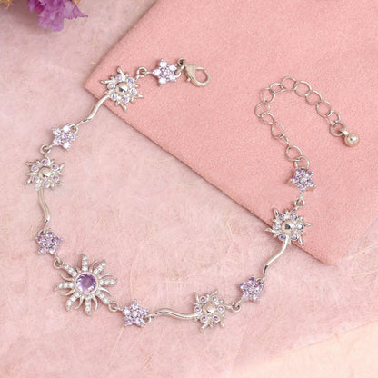 Sunflower Princess Gemstone Bracelet