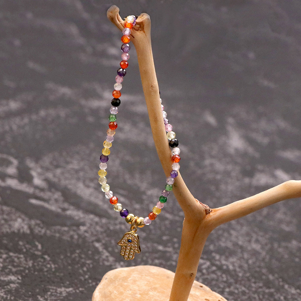Mixed Color Handmade Stretch Bracelet