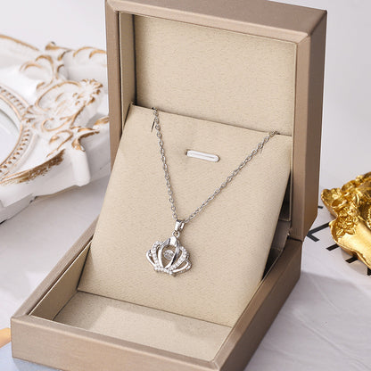 💐FOR DAUGHTER - WHENEVER YOU FEEL OVERWHELMED...CROWN NECKLACE