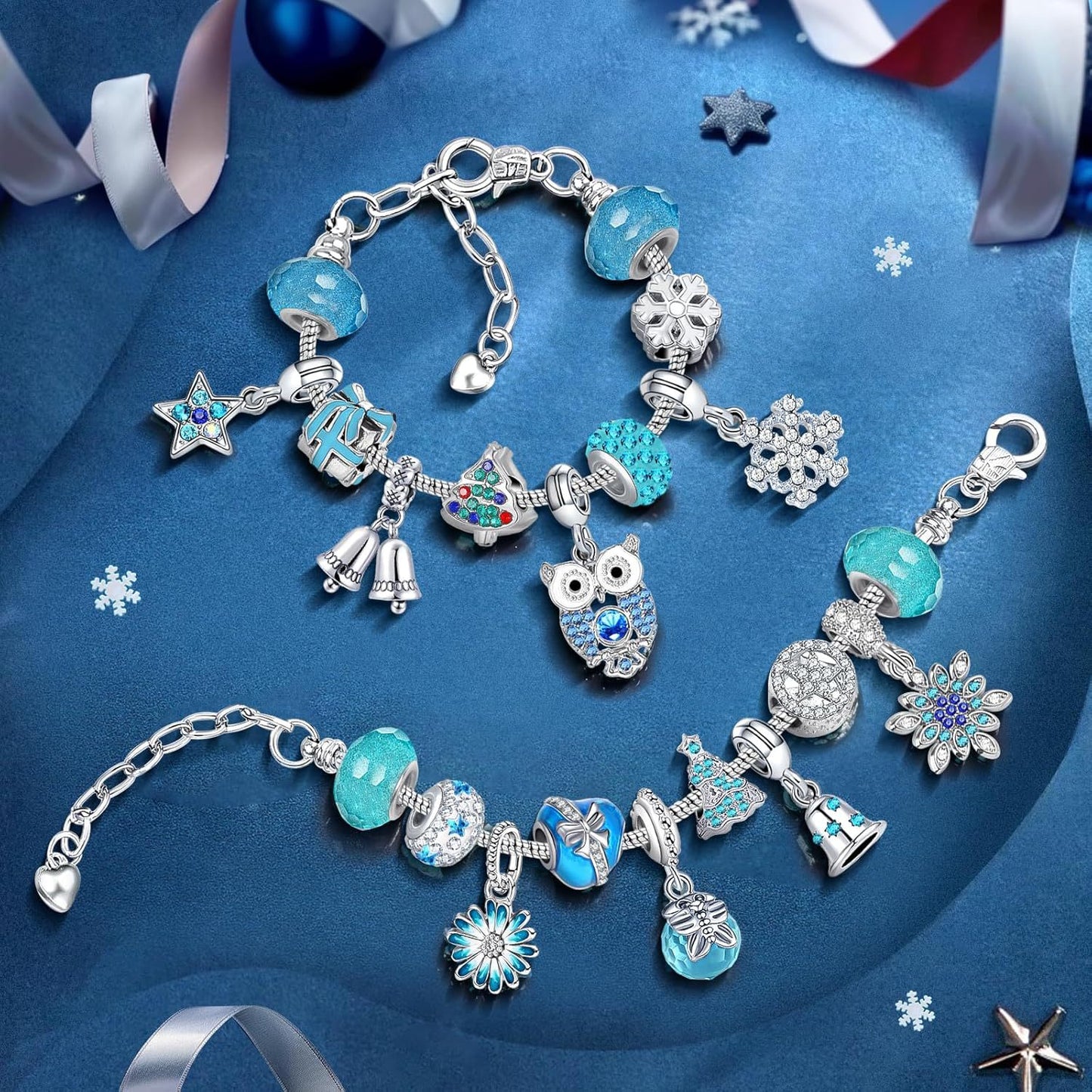 🎄24 DAYS OF CHRISTMAS ADVENT CALENDAR BRACELETS SETS