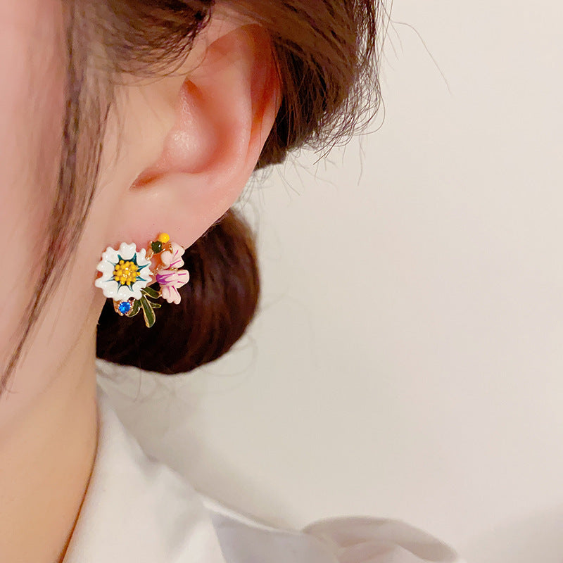 💐 Mother'Day Pre-Sale 💝- Daisy Flower Earrings