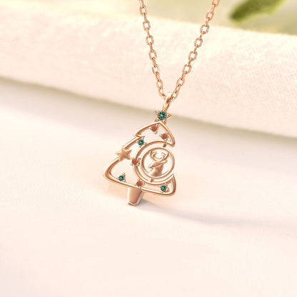 🎁CHRISTMAS PRE SALE 80% OFF🎄 Adorable Christmas Tree Necklace