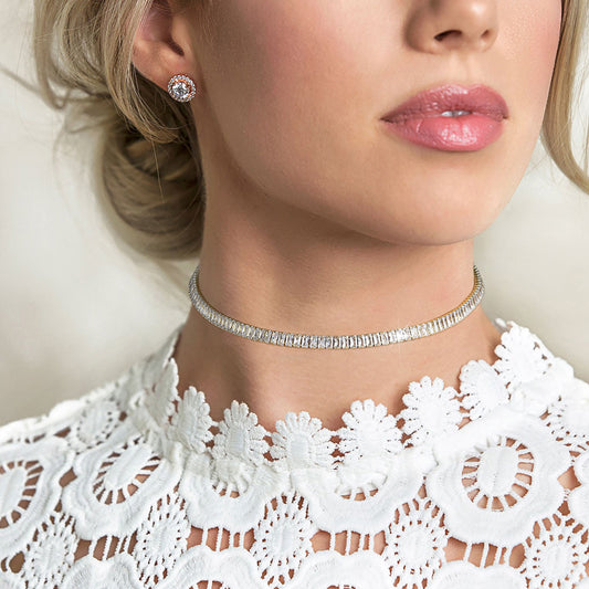 🌈Colorful Zircon Tennis Choker