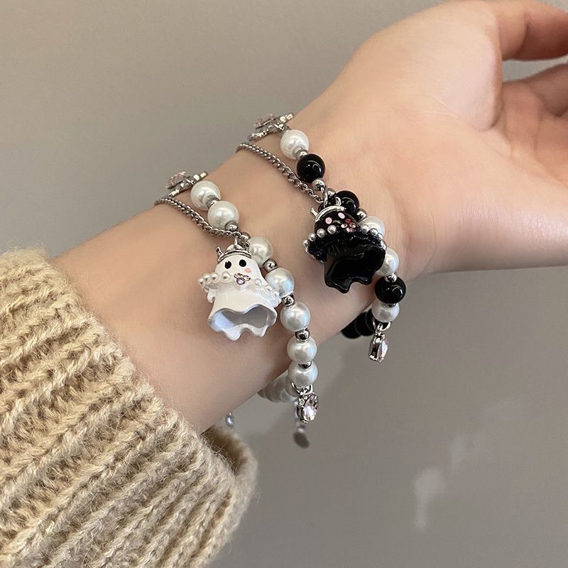 For Bestie - Ghost Bead Bracelet