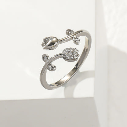 💐 Mother & Daughter 💝 - Blossom Ring
