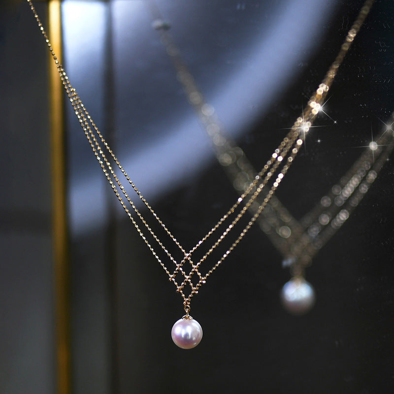 Lace Pearl Necklace