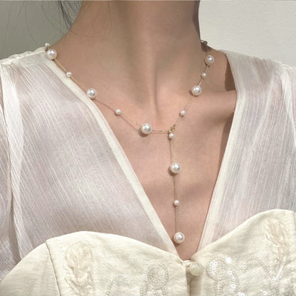 Freshwater Pearl Tassel Necklace