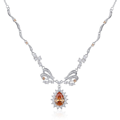 🎉NEW YEAR PRE-SALE🎁Imperial Topaz French Bow Jewelry Set