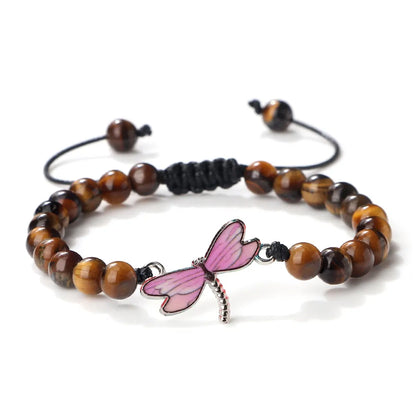 FOR MEMORIAL - THEY FLY WITH US EVERY DAY DRAGONFLY BRACELET