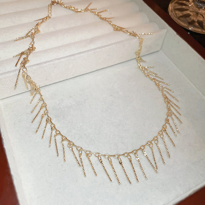 Irregular Tassel Necklace