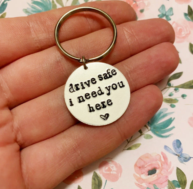 💕Drive Safe Keychain
