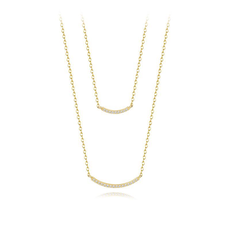 Simple Double Layer Necklace