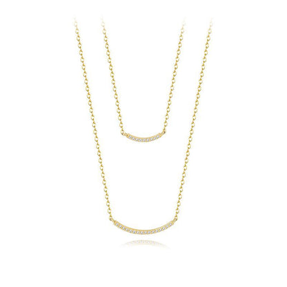 Simple Double Layer Necklace
