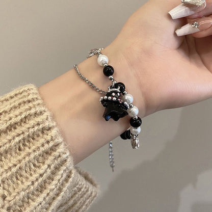 For Bestie - Ghost Bead Bracelet