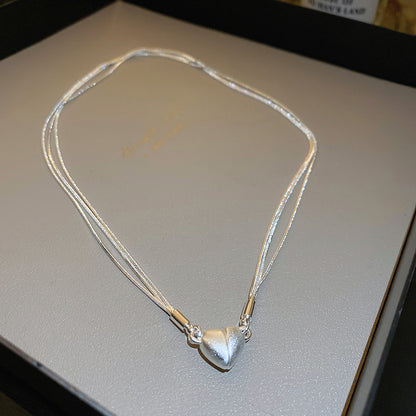 💖Heart Magnetic Buckle Necklace