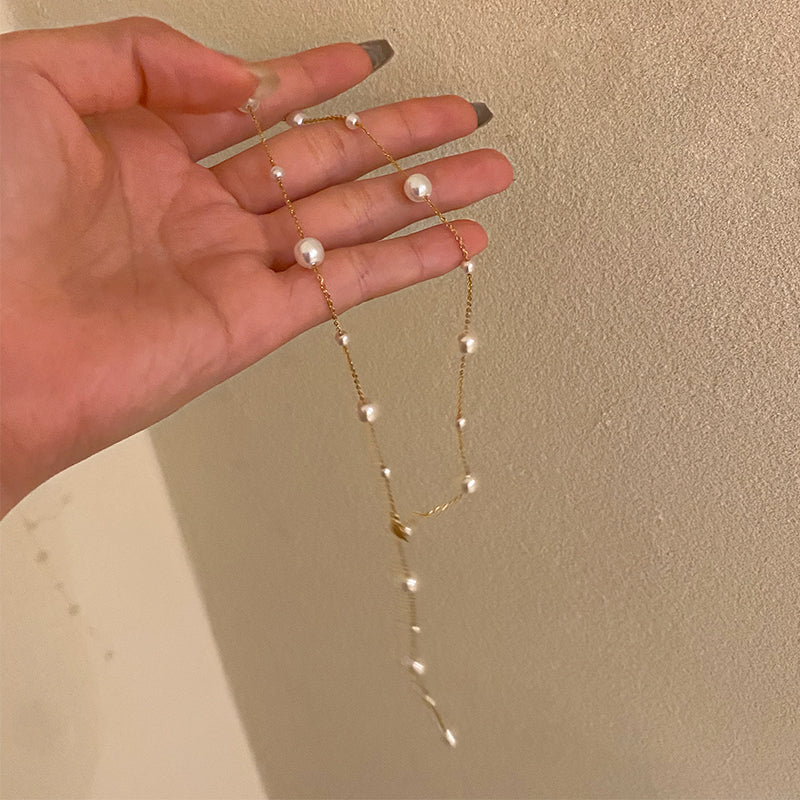 Freshwater Pearl Tassel Necklace