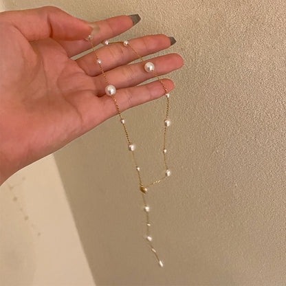 Freshwater Pearl Tassel Necklace