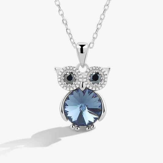 S925 Owl of Wisdom necklace