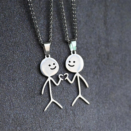 MIDDLE FINGER OR HALF LOVE NECKLACE