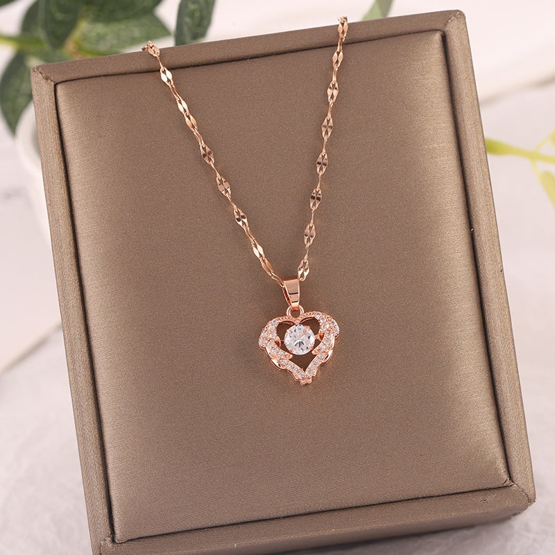 Shining Heart Necklace
