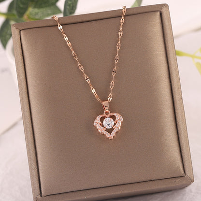 Shining Heart Necklace