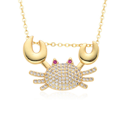 BLACK FRIDAY SALE 60% OFF✨Creative Colorful Zirconia Animal Necklace