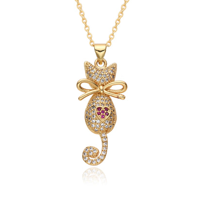 BLACK FRIDAY SALE 60% OFF✨Creative Colorful Zirconia Animal Necklace