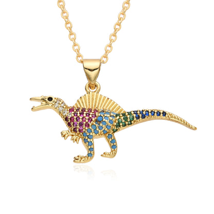 BLACK FRIDAY SALE 60% OFF✨Creative Colorful Zirconia Animal Necklace