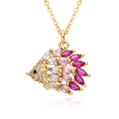 BLACK FRIDAY SALE 60% OFF✨Creative Colorful Zirconia Animal Necklace