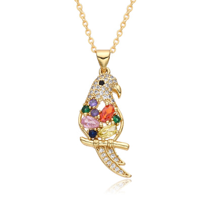 BLACK FRIDAY SALE 60% OFF✨Creative Colorful Zirconia Animal Necklace